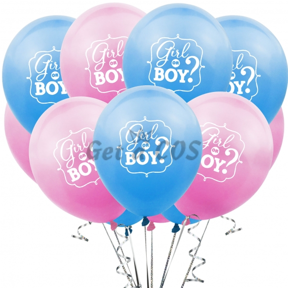 Birthdays Decoration BOY OR GIRL Balloons