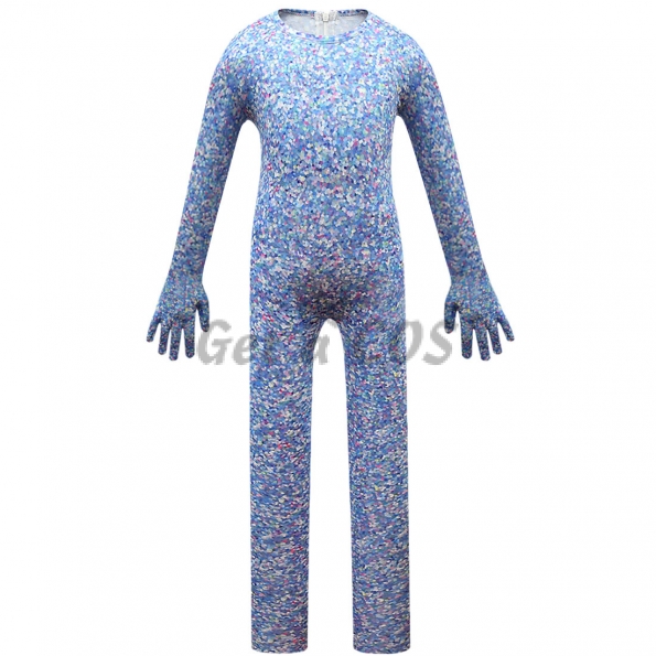 Movie Character Costumes Trolls 2 Colorful Jumpsuit