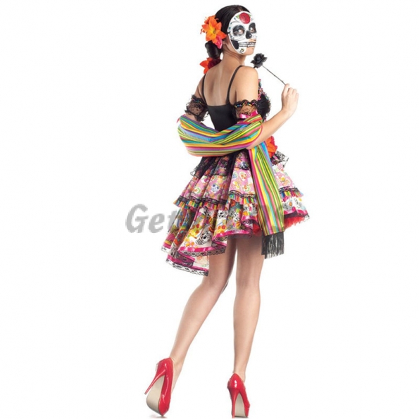 Day of the Dead Costume New Color Dress