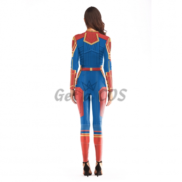 Women Halloween Costumes Captain Marvel Clothes