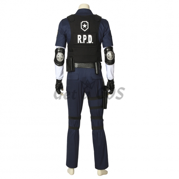 Movie Costumes Resident Evil Leon Cosplay - Customized