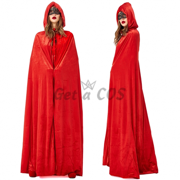 Witch Costumes Vampire Grim Reaper Cloak