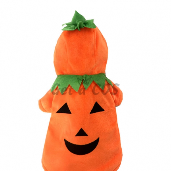 Pet Halloween Costumes Pumpkin Devil Suit