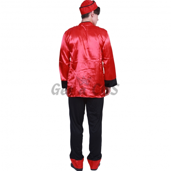 Funny Halloween Costumes Men Chinese Tang Suit