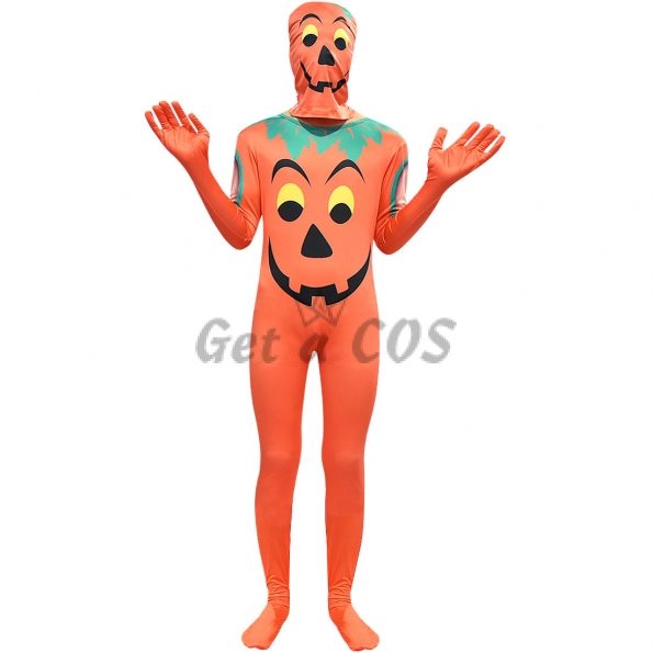 Pumpkin Costume Orange Jumpsuit