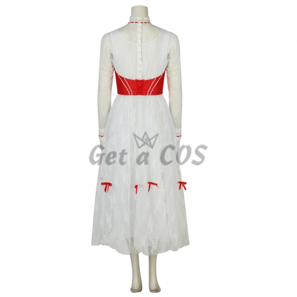 Movie Costumes Mary Poppins Cosplay - Customized
