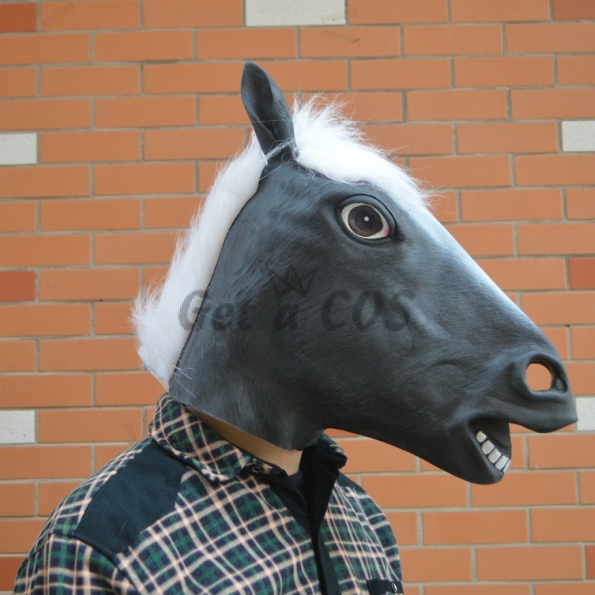 Halloween Mask Horse Headgear