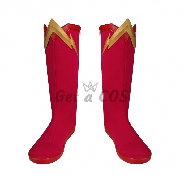 Anime Costumes The Flash Barry Allen Cosplay - Customized
