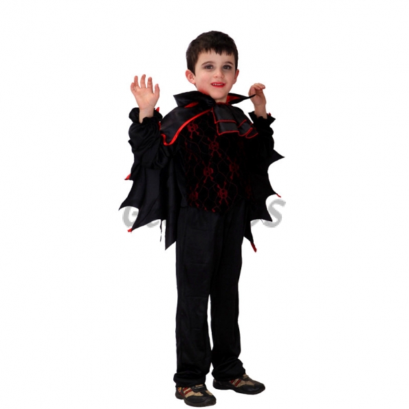 Kids Skeleton Costume Little Bat Vampire