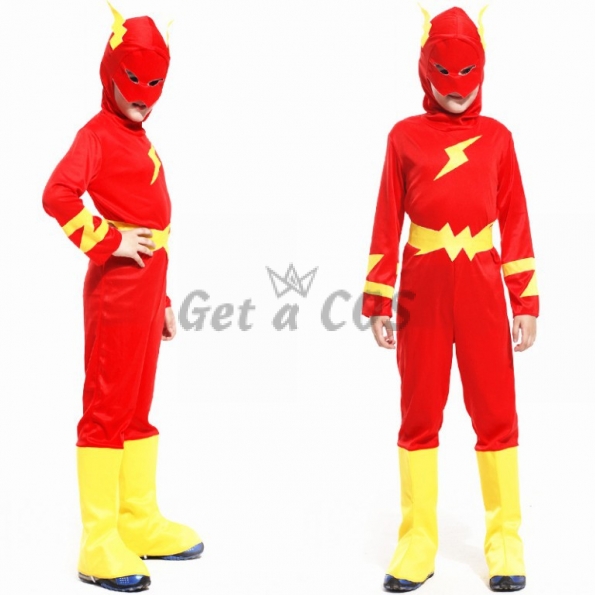 Kids Superhero Costumes Flash Hero