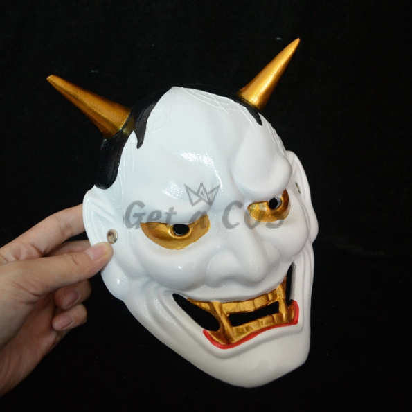 Halloween Mask White Evil Spirit