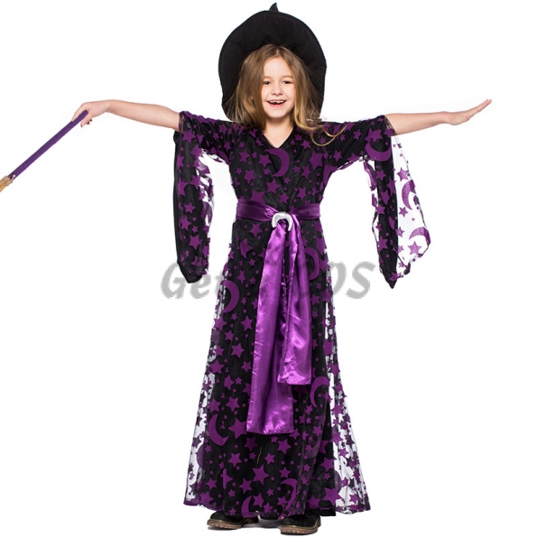 Children's Purple Witch Costume