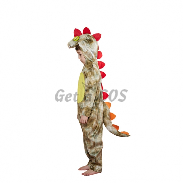 Kids Halloween Costumes Funny Dinosaur Jumpsuit