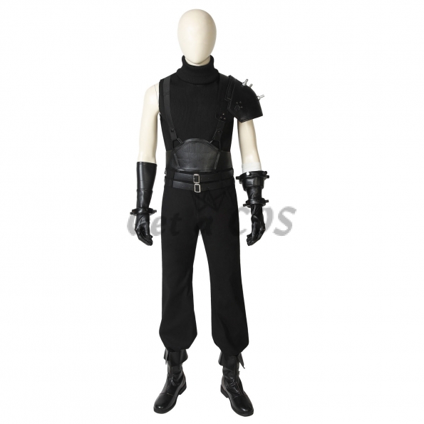 Anime Costumes Final Fantasy Remake Cloud Cosplay - Customized
