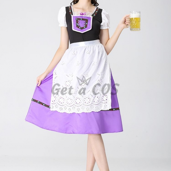 Halloween Costumes German Beer Maid Long Dress