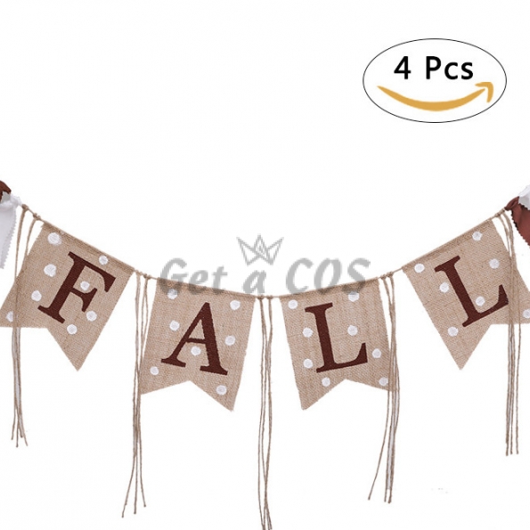 Holiday Decor Thanksgiving Swallowtail Pull The Flag