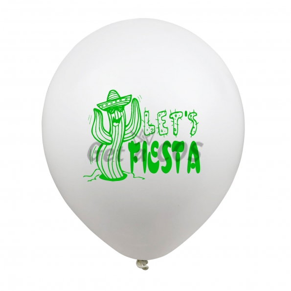 Holiday Decor Cactus Latex Balloon