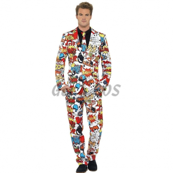 Funny Halloween Costumes Candy Profile Suit