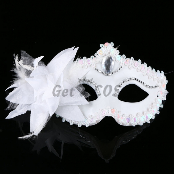 Halloween Decorations Lily Plating Mask