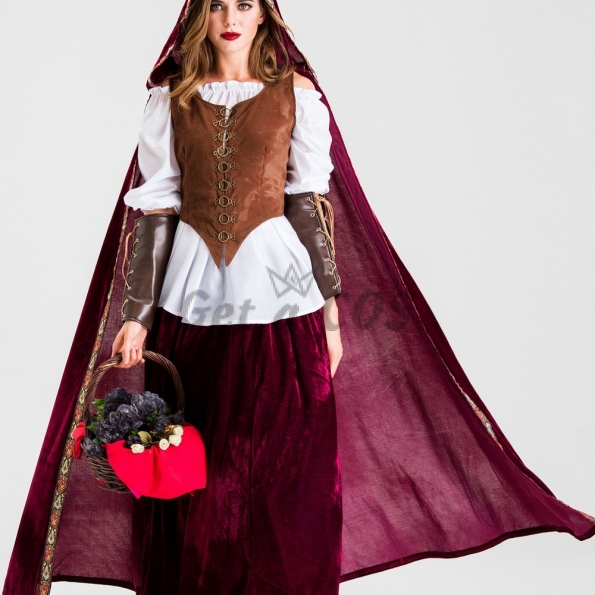 Halloween Costume Queen Little Red Riding Hood