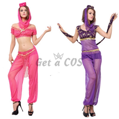 Sexy Halloween Costumes Indian Belly Dance Clothes