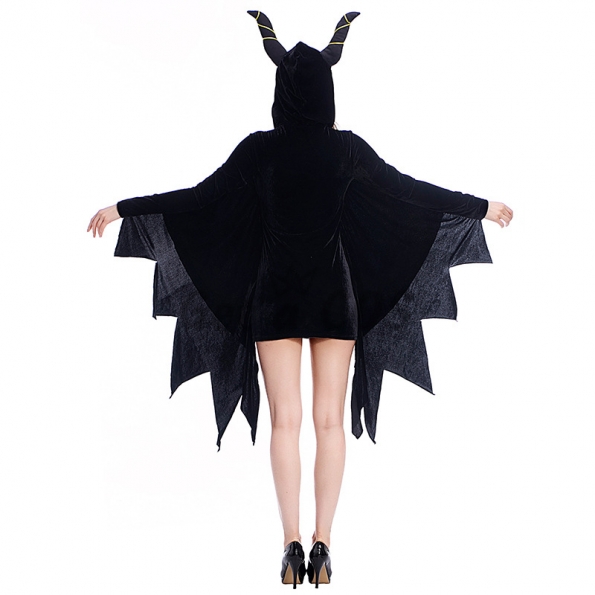 Plague Horned Bat Women Costume