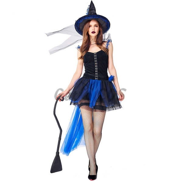 Lace Long Tail Witch Adult Costume