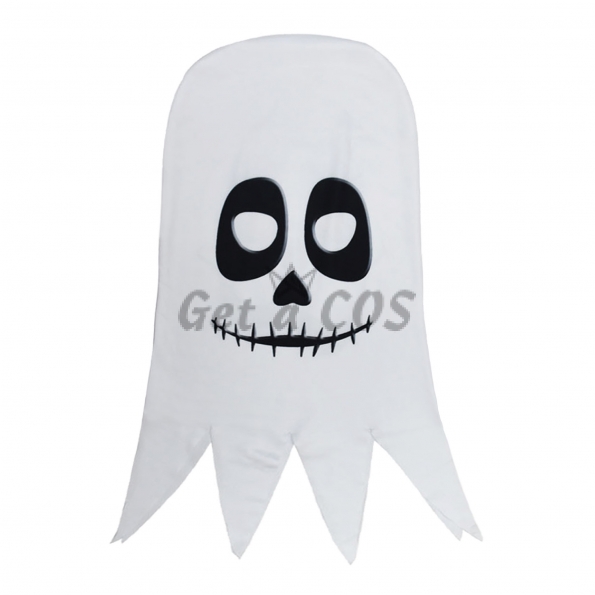 Ghost Costume for Kids Skull Print Robe