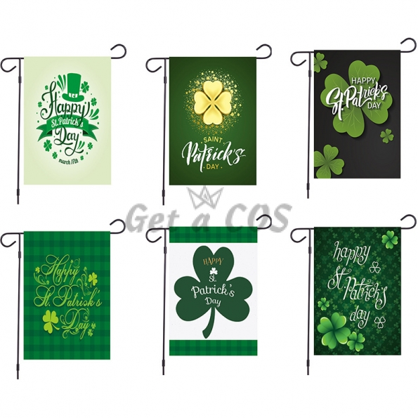 Holiday Decor St. Patrick's Day New Flags