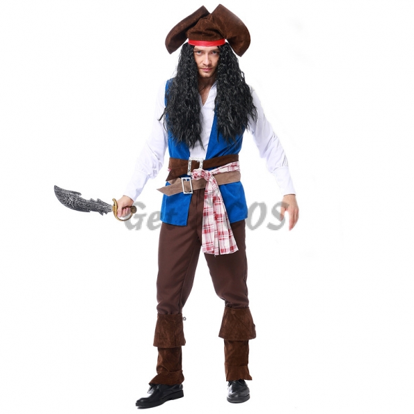 Pirate Captain Jack Mens Costume