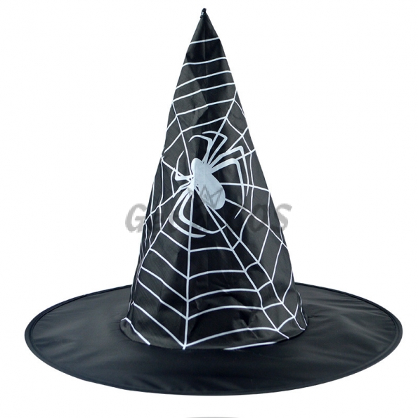 Decoraciones de Halloween Sombrero de Araña Negro