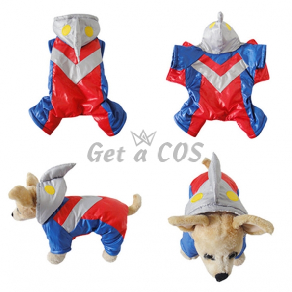 Pet Halloween Costumes Ultraman Suit