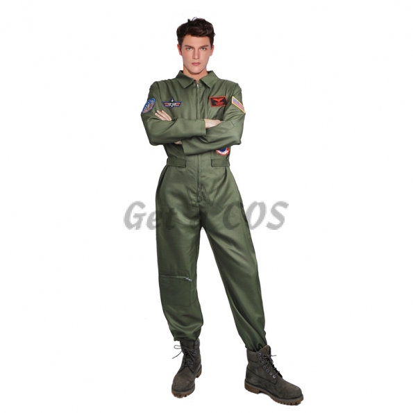 Military Uniform Top Gun Cosplay