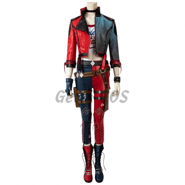 Harley Quinn Costume Kill the Justice League - Customized