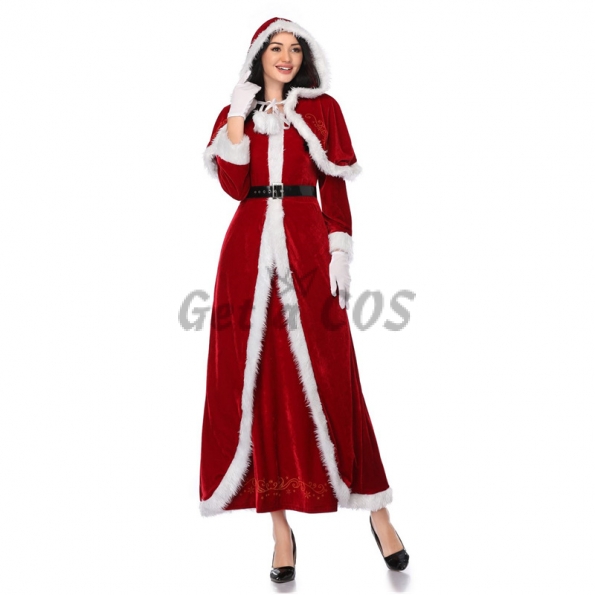 Christmas Costumes Santa Claus Palace Party Dress