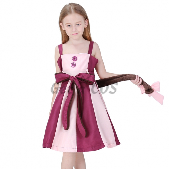 Alice in Wonderland Child Purple Girl Costume