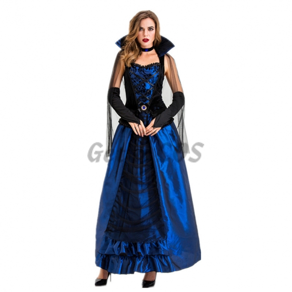 Horror Halloween Costumes Vampire Long Dress