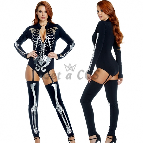 Scary Halloween Costumes Skeleton Ghost Clothes