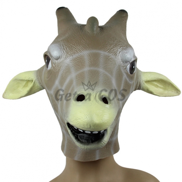 Halloween Mask Giraffe Headgear