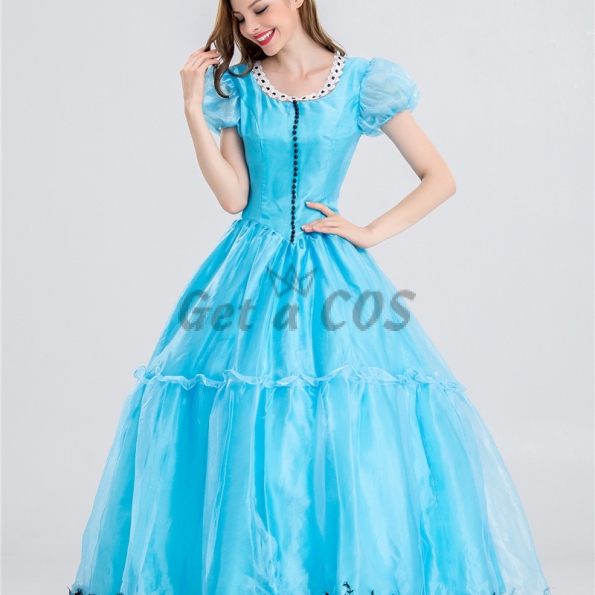Halloween Costume Alice In Wonderland Princess Dress