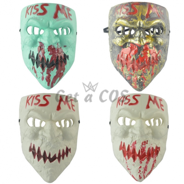 Halloween Mask The Purge Ghost Smiley
