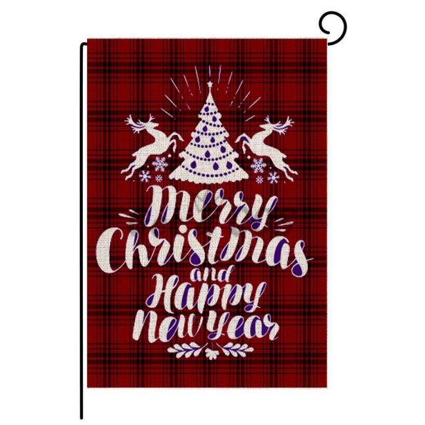 Christmas Decorations Red Plaid Series