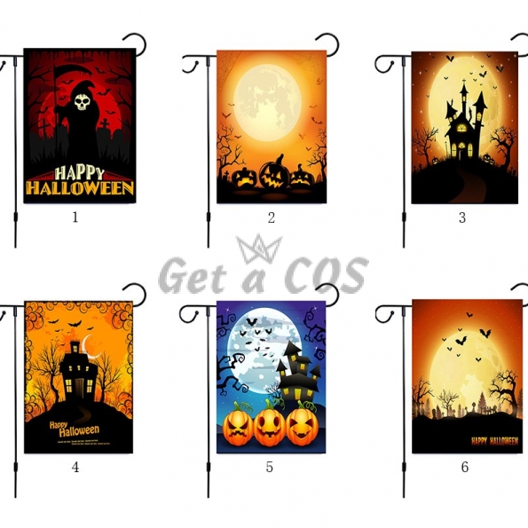 Garden Flags Halloween Double-Sided Printing