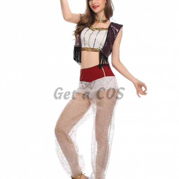 Halloween Costumes Aladdin Lamp Uniform