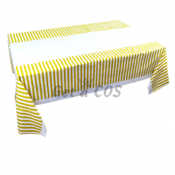 Gold Pattern Tablecloth Tableware