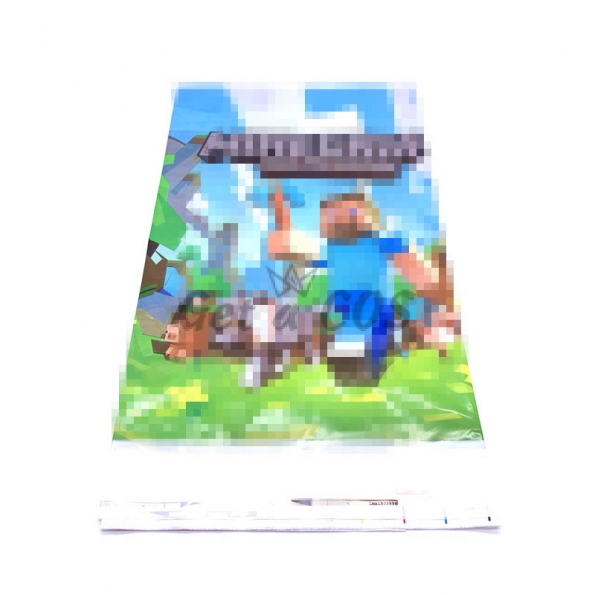 Tableware Cartoon Minecraft Printing Kit