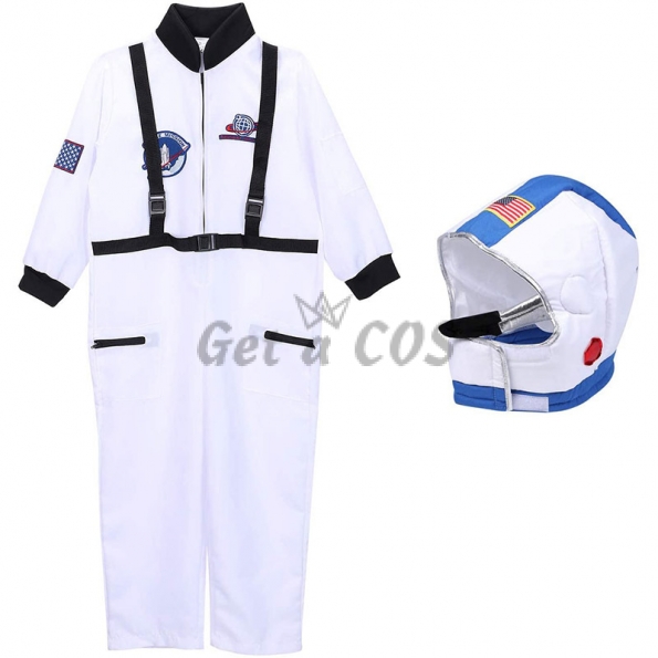 Military Uniform For Kids Astronaut Cosplay