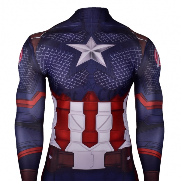 Captain America Costumes Bodysuit