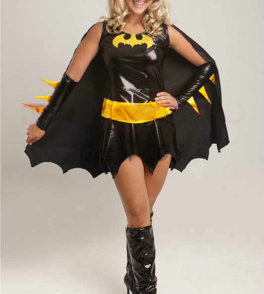 Women Halloween Costumes Batman Superman Uniform