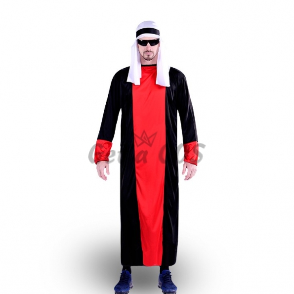 Arabian Costume Red Black
